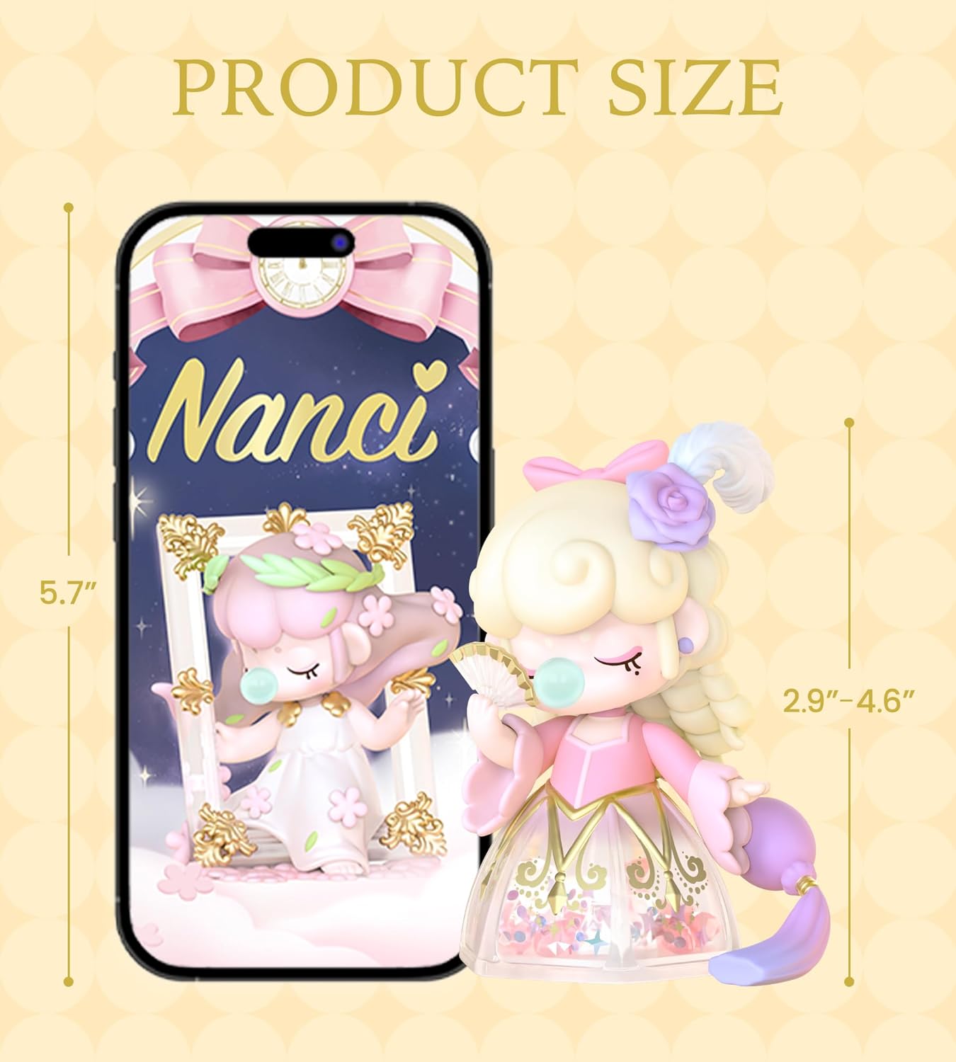 Rolife Nanci Blind Box-Fantasy Museum Series, 1PC Random Action Figure Box, Popular Collectible Toy Cute Action Figure, Creative Gifts for Birthday/Christmas Holiday